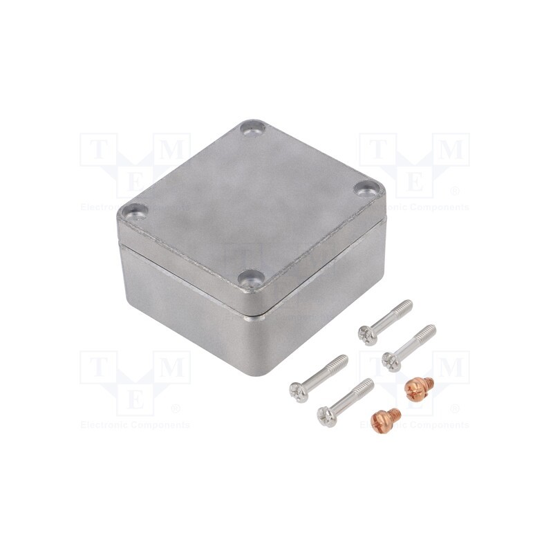 1 pcs x RETEX - P31068002 -AS - Enclosure: multipurpose, X: 58mm, Y: 64mm, Z: 34mm, 68, aluminium