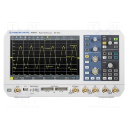 1 pcs x ROHDE & SCHWARZ - RTB2K-COM4 - Oscilloscope: mixed signal, Ch: 4, 300MHz, 160Mpts, 1n÷500s/div