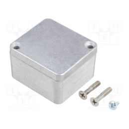 1 pcs x HAMMOND - 1590Z060 - Enclosure: multipurpose, X: 45mm, Y: 50mm, Z: 30mm, 1590Z, aluminium
