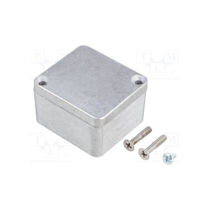 1 pcs x HAMMOND - 1590Z060 - Enclosure: multipurpose, X: 45mm, Y: 50mm, Z: 30mm, 1590Z, aluminium
