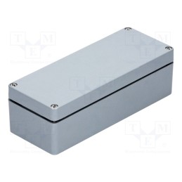 1 pcs x RAYCHEM RPG - GJB-1907555 - Enclosure: multipurpose, X: 75mm, Y: 190mm, Z: 55mm, polyester, grey