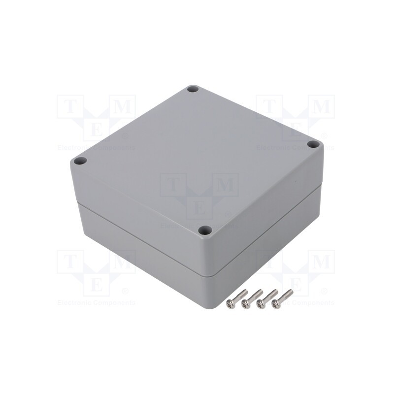 1 pcs x GAINTA - G386-IP67 - Enclosure: multipurpose, X: 120mm, Y: 120mm, Z: 60mm, ABS, dark grey