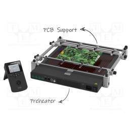 1 set x JBC TOOLS - PHBE-2KB - Preheater, 1.8kW, 360x277mm, 230VAC, 50÷250°C, ESD, Plug: EU