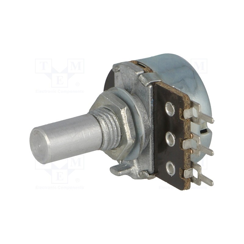 1 pcs x TELPOD - PRP185-100K-A16P1 - Potentiometer: shaft, single turn, 100kΩ, 200mW, ±20%, THT, 6mm