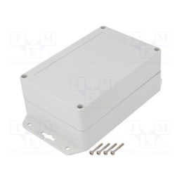 1 pcs x KRADEX - ZP150.100.60UJH TM PC - Enclosure: multipurpose, X: 100mm, Y: 150mm, Z: 60mm, ZP, light grey