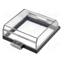 1 pcs x COMBIPLAST - OP72X72PO - Inspection windows, 72x72mm, panel mount enclosures