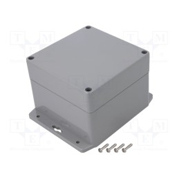 1 pcs x GAINTA - G387MF - Enclosure: multipurpose, X: 120mm, Y: 120mm, Z: 90mm, ABS, dark grey
