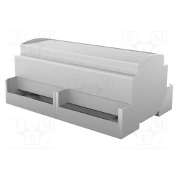 1 pcs x ITALTRONIC - 25.0803000.BL - Enclosure: for DIN rail mounting, Y: 90.5mm, X: 142.3mm, Z: 62mm