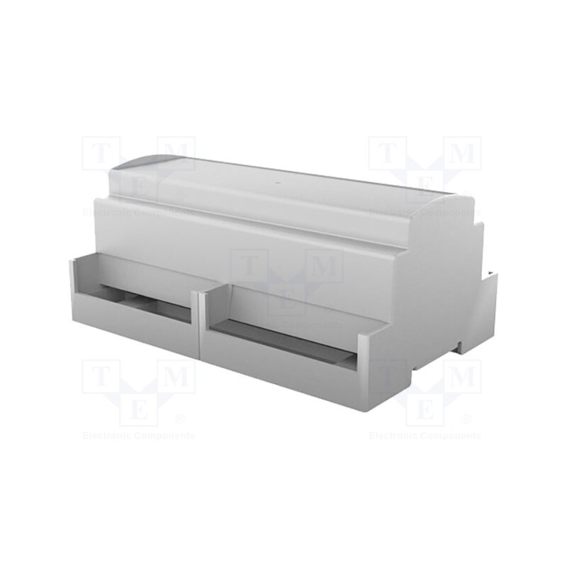 1 pcs x ITALTRONIC - 25.0803000.BL - Enclosure: for DIN rail mounting, Y: 90.5mm, X: 142.3mm, Z: 62mm