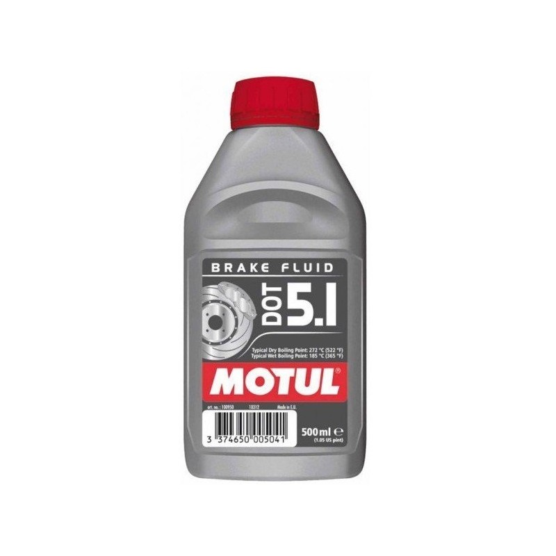 Brake fluid dot 5 1 synthetic motul 0 5 l