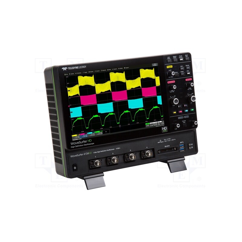 1 pcs x TELEDYNE LECROY - WAVESURFER 4104HD - Oscilloscope: digital, Ch: 4, 1GHz, 2,5Gsps, 12.5Mpts, 450ps