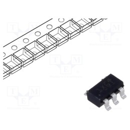 1 pcs x TEXAS INSTRUMENTS - OPA1671IDBVR - IC: audio amplifier, rail-to-rail, Ch: 1, SOT23-5