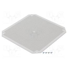 1 pcs x FIBOX - NEO MPI 3232 - Mounting plate, plastic, perforated