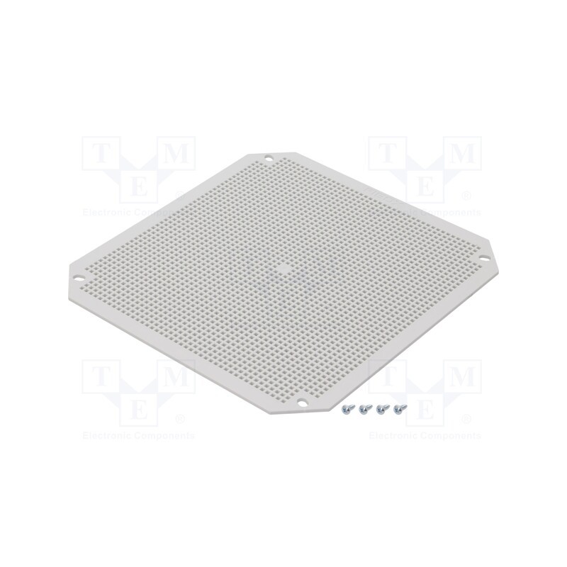 1 pcs x FIBOX - NEO MPI 3232 - Mounting plate, plastic, perforated