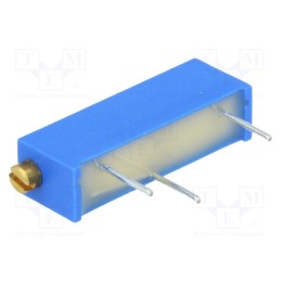 1 pcs x BOURNS - 3006P-1-504LF - Potentiometer: mounting, multiturn, 500kΩ, 750mW, ±10%, linear