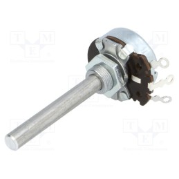 1 pcs x AB Elektronik - 3104601738 - Potentiometer: shaft, single turn, 10Ω, 4W, ±20%, 6mm, Shaft: smooth