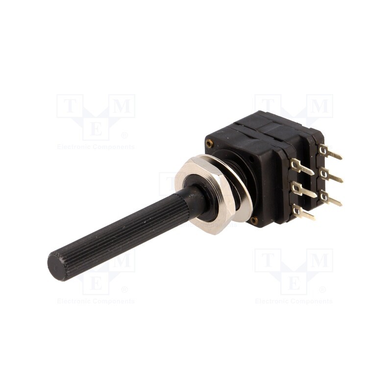 1 pcs x PIHER - PC16DH10IP06103A2020TA - Potentiometer: shaft, single turn, 10kΩ, 200mW, THT, 6mm, plastic