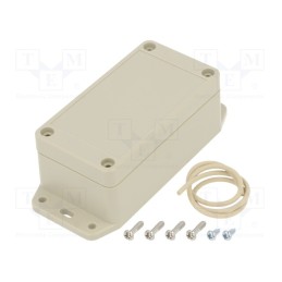 1 pcs x HAMMOND - RP1035BF - Enclosure: multipurpose, X: 50mm, Y: 95mm, Z: 40mm, with fixing lugs