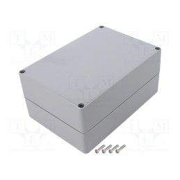 1 pcs x GAINTA - G340-IP67 - Enclosure: multipurpose, X: 121mm, Y: 171mm, Z: 80mm, ABS, dark grey