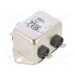 1 pcs x SCHAFFNER - FN2020-10-06 - Filter: anti-interference, single-phase, 250VAC, Cx: 150nF, 1MΩ