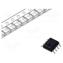 1 pcs x TEXAS INSTRUMENTS - SN65HVD74DR - IC: interface, transceiver, full duplex,RS485, 20000kbps, SOIC8