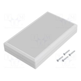 1 pcs x TEKO - 550.5 - Enclosure: multipurpose, X: 85mm, Y: 145mm, Z: 25mm, with panel, ABS