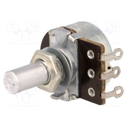 1 pcs x TELPOD - PR185-10K-A16P1 - Potentiometer: shaft, single turn, 10kΩ, 200mW, ±20%, on panel, 6mm