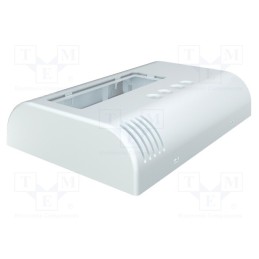 1 pcs x ITALTRONIC - 61.6090014 - Enclosure: wall mounting, X: 80mm, Y: 120mm, Z: 25mm, ABS, white