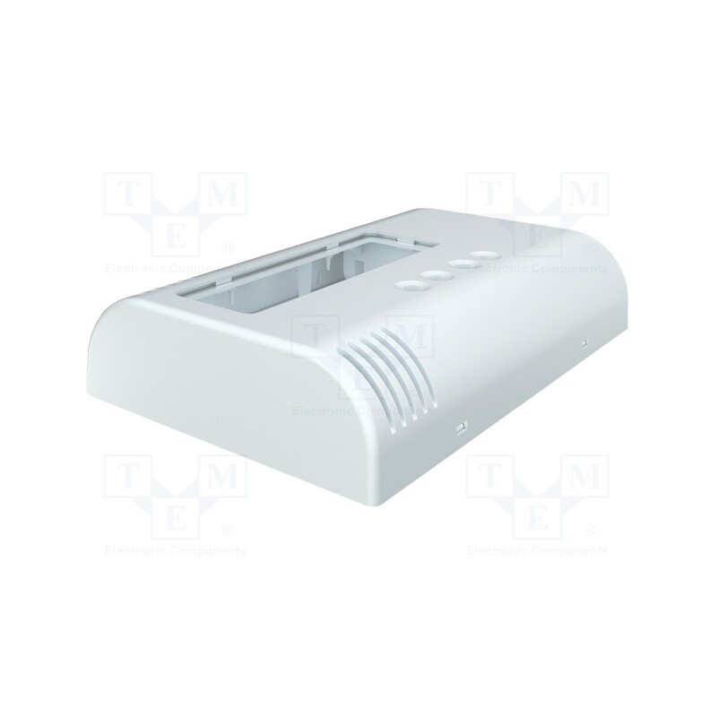 1 pcs x ITALTRONIC - 61.6090014 - Enclosure: wall mounting, X: 80mm, Y: 120mm, Z: 25mm, ABS, white