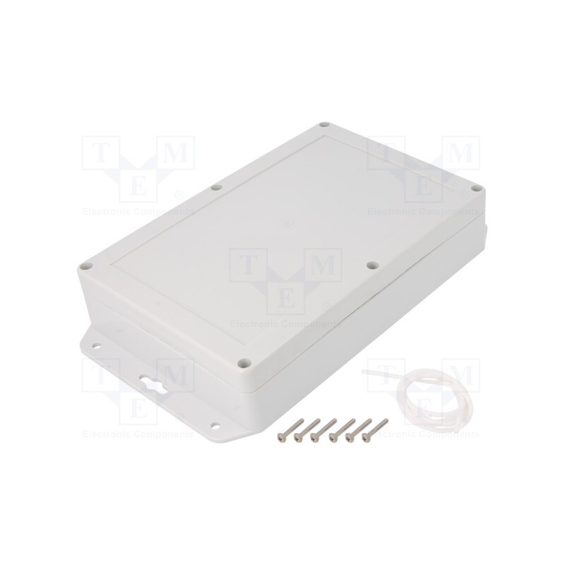 1 pcs x KRADEX - ZP210.140.45UJH TM ABS - Enclosure: multipurpose, X: 140mm, Y: 210mm, Z: 45mm, ZP, ABS, gasket