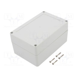 1 pcs x KRADEX - ZP150.100.75JH TM PC - Enclosure: multipurpose, X: 100mm, Y: 150mm, Z: 75mm, ZP, light grey