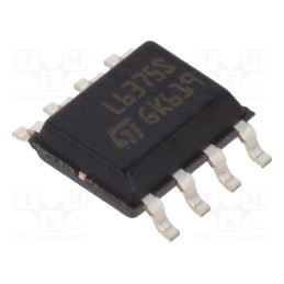 1 pcs x STMicroelectronics - L6375S - IC: power switch, high-side, 500mA, Ch: 1, SMD, SO8, , -25÷125°C