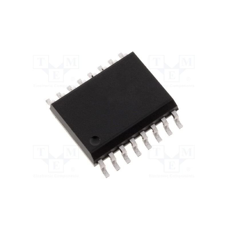 1 pcs x MICROCHIP TECHNOLOGY - MCP3208-CI/SL - IC: A/D converter, Ch: 8, 12bit, 100ksps, 2.7÷5.5V, SO16