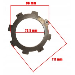 Clutch discs quad atv automatic 110 125 bashan shineray loncin kxd