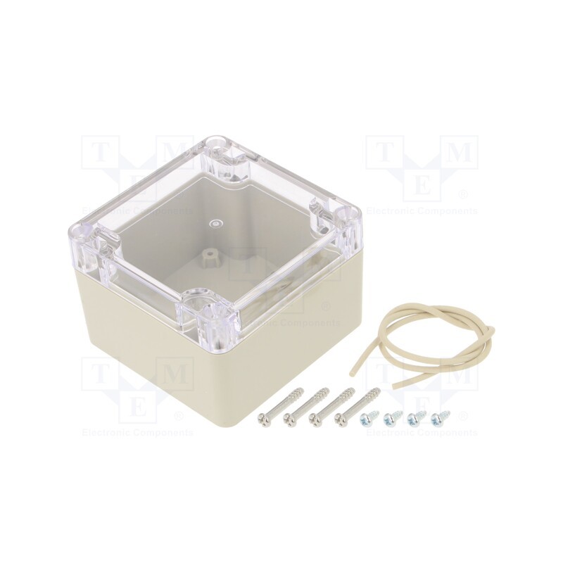 1 pcs x HAMMOND - RZ0366C - Enclosure: multipurpose, X: 80mm, Y: 82mm, Z: 55mm, Ritec, ABS, beige