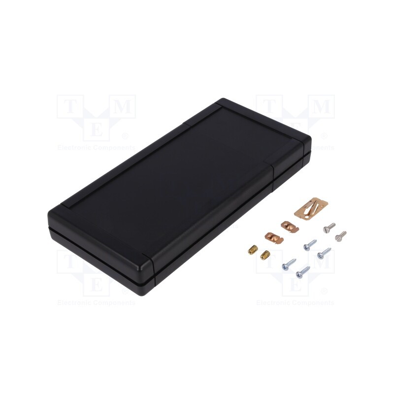 1 pcs x TEKO - TBL-1B.9 -AS - Enclosure: multipurpose, X: 94mm, Y: 200mm, Z: 25mm, TEKBOX, ABS