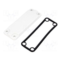 1 pcs x FIBOX - MB 10215 SET - Side panel, X: 49mm, Y: 140mm, Z: 10mm, grey