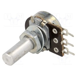 1 pcs x TELPOD - PRP167 1K A 20P1 - Potentiometer: shaft, single turn, 1kΩ, 100mW, ±20%, on panel,PCB