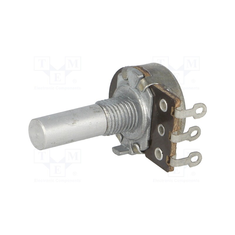 1 pcs x TELPOD - PR167 1K A 20P1 - Potentiometer: shaft, single turn, 1kΩ, 100mW, ±20%, 6mm, mono