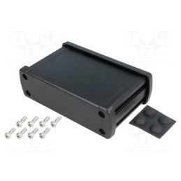 1 pcs x GAINTA - ALUG704BK060 -AS - Enclosure: multipurpose, X: 113.7mm, Y: 69mm, Z: 35.2mm, aluminium