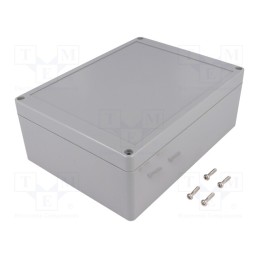 1 pcs x GAINTA - G3127 - Enclosure: multipurpose, X: 150mm, Y: 200mm, Z: 75mm, ABS, dark grey