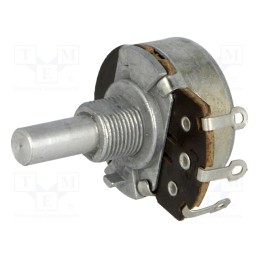 1 pcs x TELPOD - PR-246 1M A 20P1 - Potentiometer: shaft, single turn, 1MΩ, 500mW, ±20%, soldered, 6mm