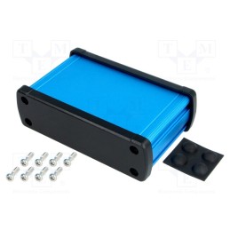 1 pcs x GAINTA - ALUG704BU060 -AS - Enclosure: multipurpose, X: 113.7mm, Y: 69mm, Z: 35.2mm, aluminium