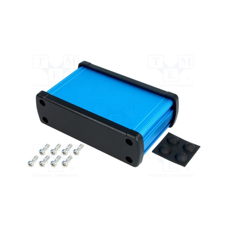 1 pcs x GAINTA - ALUG704BU060 -AS - Enclosure: multipurpose, X: 113.7mm, Y: 69mm, Z: 35.2mm, aluminium