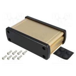1 pcs x GAINTA - ALUG704GD060 -AS - Enclosure: multipurpose, X: 113.7mm, Y: 69mm, Z: 35.2mm, aluminium