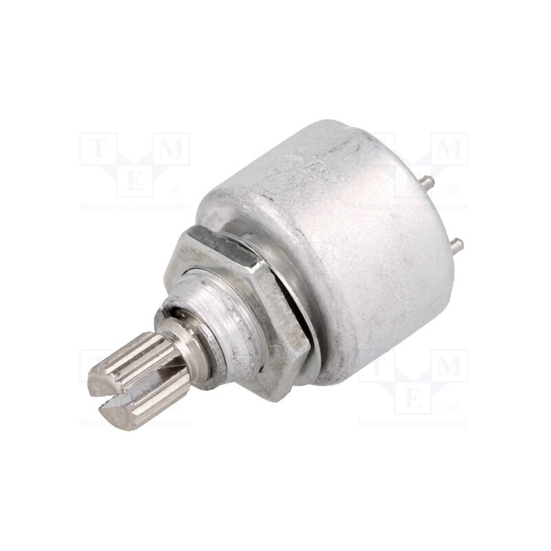 1 pcs x TELPOD - PC-199-18-10K-P6 - Potentiometer: shaft, single turn, 10kΩ, 1W, ±20%, 6mm, linear, THT