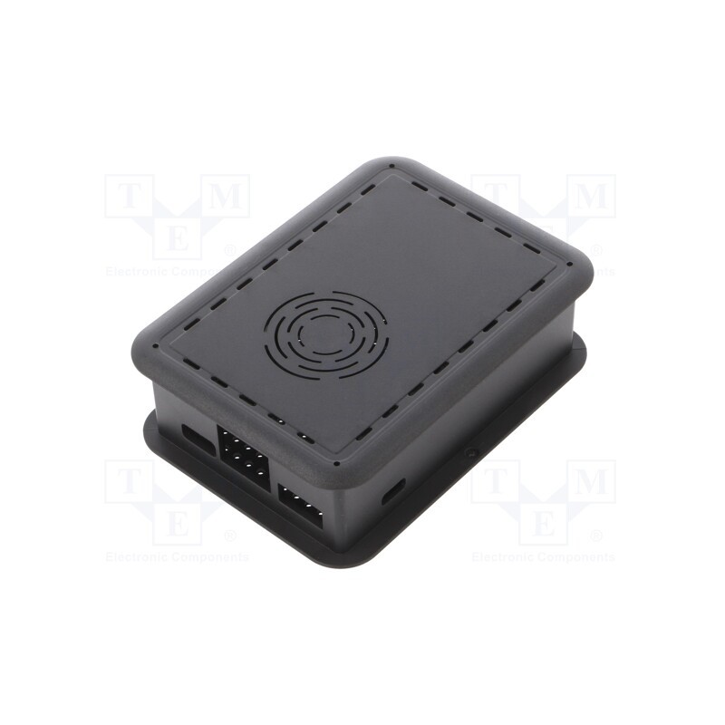 1 pcs x TEKO - TEK-CORAL.9 - Enclosure: for computer, Google Coral dev board, black, X: 73.7mm