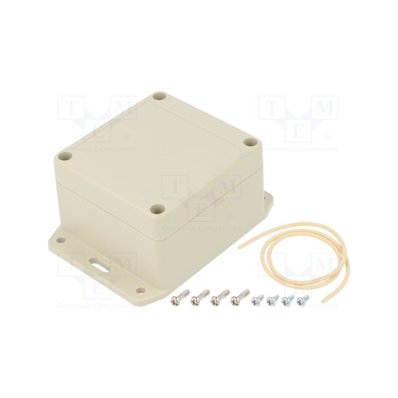 1 pcs x HAMMOND - RP1065BF - Enclosure: multipurpose, X: 80mm, Y: 85mm, Z: 55mm, with fixing lugs