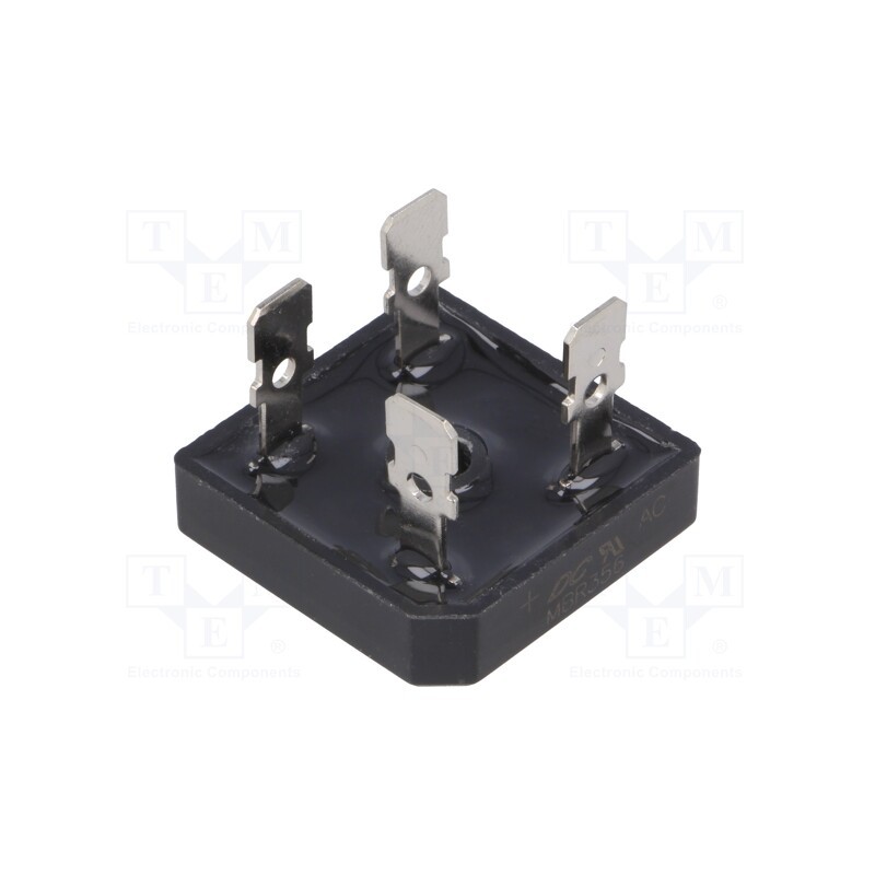1 pcs x DC COMPONENTS - MBR356 - Bridge rectifier: single-phase, Urmax: 600V, If: 35A, Ifsm: 400A
