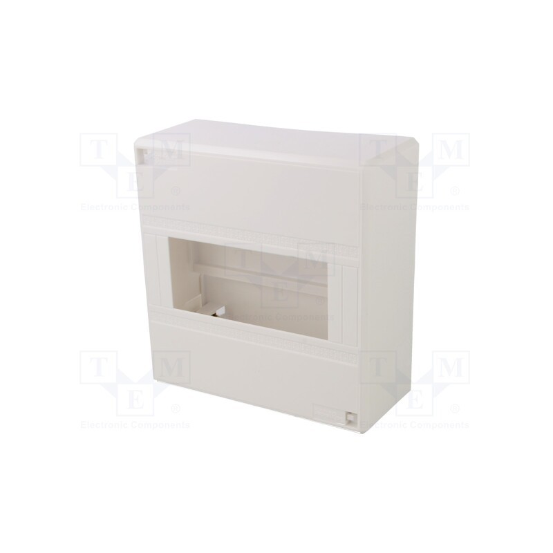 1 pcs x SCHNEIDER ELECTRIC - 13398 - Enclosure: for modular components, IP30, white, No.of mod: 8, IK07